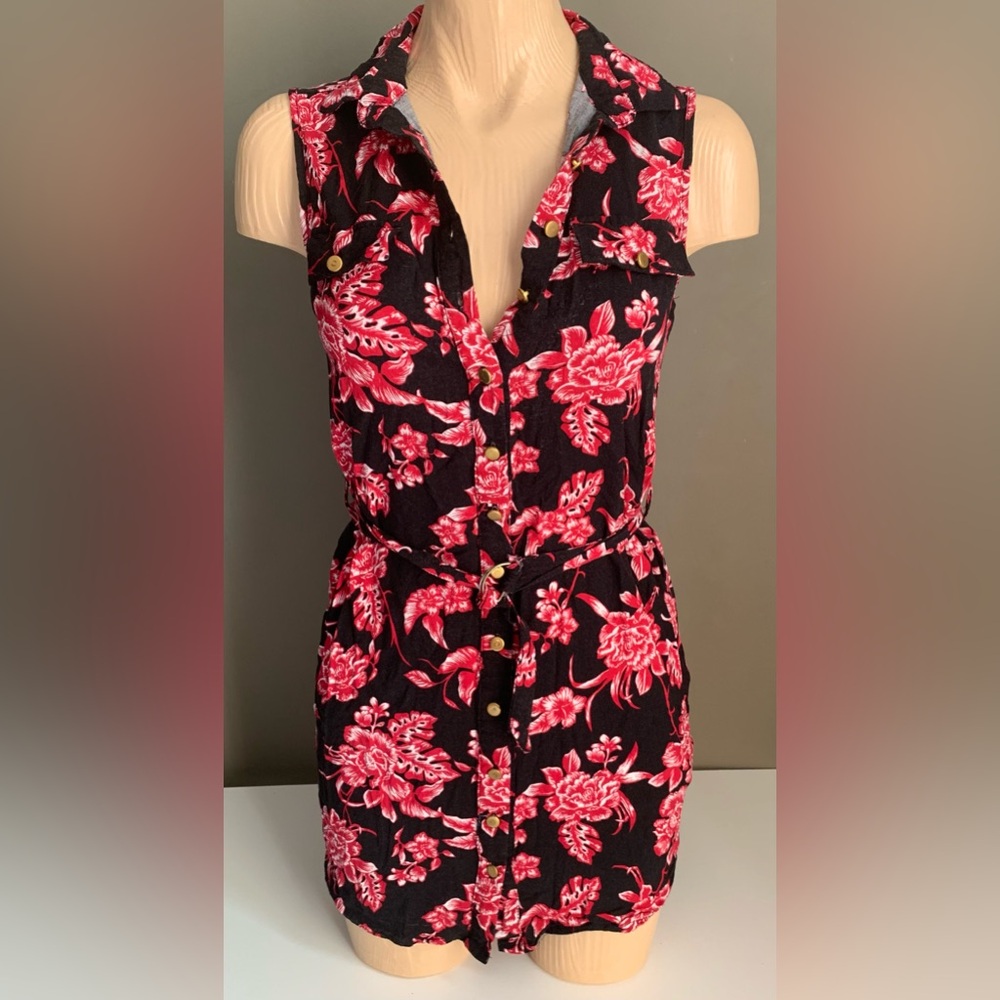 Suzy Shier Belted Dress